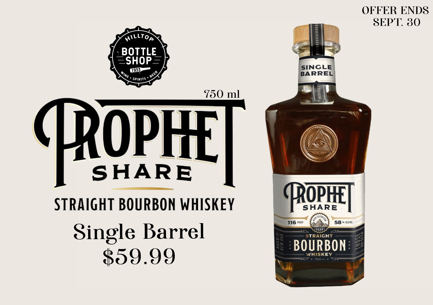 new item bourbon prophet share single barrel new mexico liquor safe house distilling company 